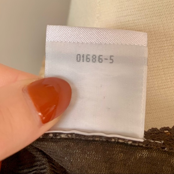 Vintage East 5th Y2K Leopard Print Textured Blouse Top Size L - Picture 8 of 10